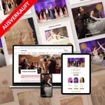 Die Digitale Kampagne zum Johann-Strauss-Ball wird auf der Homepage der John-Strauss-Ball-Website präsentiert.